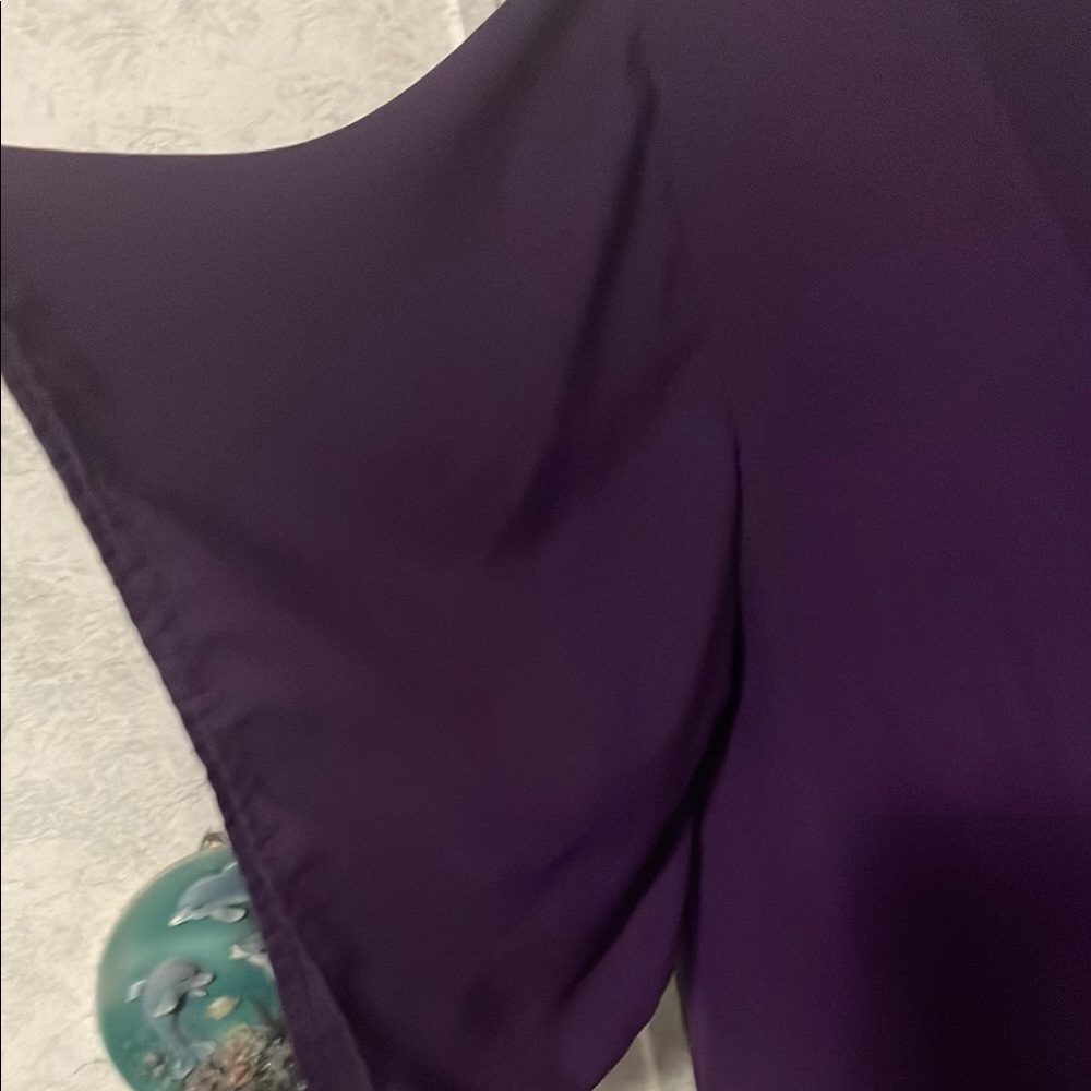 Adrienne Violet Blouse - Picture 4 of 5